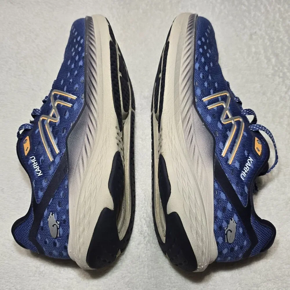 Karhu Mestari Run 1.0 Men's 10 Sneakers - True Navy / Gray Morn F105003 Shoes